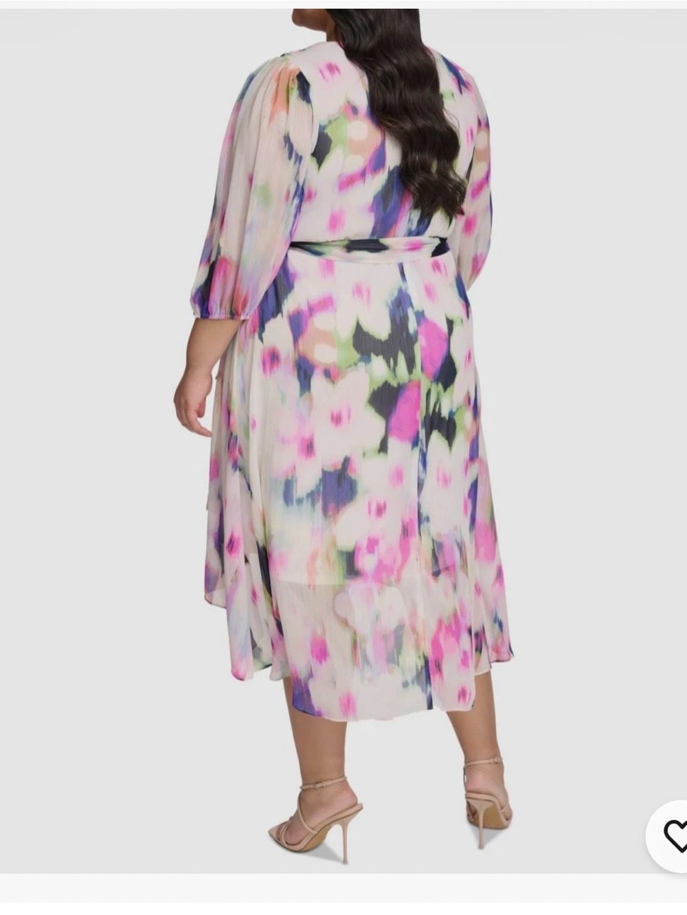 DKNY White and Pink Dress - Picture 8 of 15